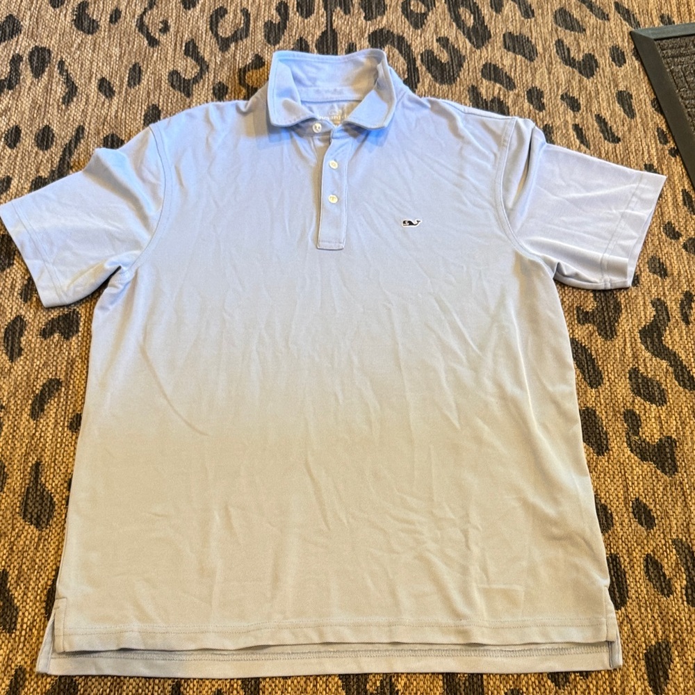 Vineyard Vines Sky Blue Polo Shirt Great Condition